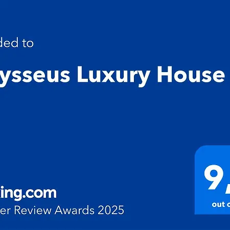 Odysseus Luxury House Сasa de vacaciones